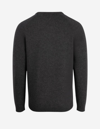 Kilsyth Tröja Lammull Mörkgrå