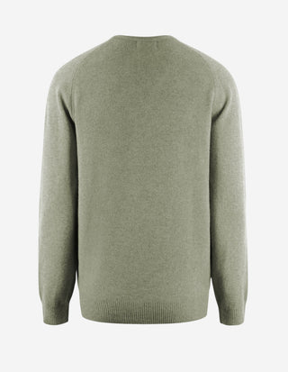 Kilsyth Tröja Lammull Olivgrön
