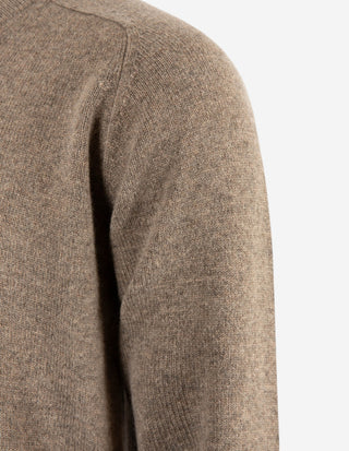 Kilsyth Tröja Lammull Gråbeige