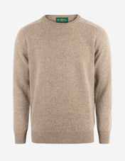 Lenzie Tröja Lammull Gråbeige