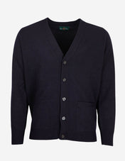 Cornwall Cardigan Lammull Navy