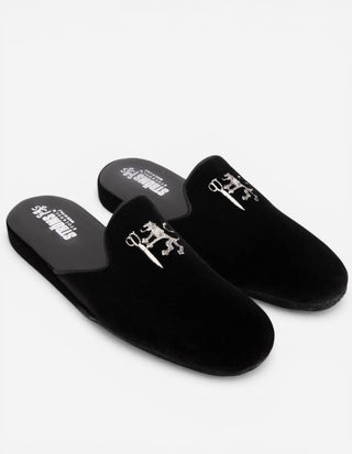 Slip-in Slipper Velvet Svart