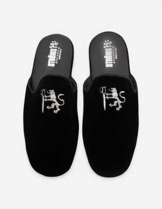 Slip-in Slipper Velvet Svart