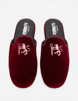 Slip-in Slipper Velvet Röd