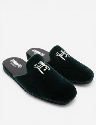 Slip-in Slipper Velvet Grön