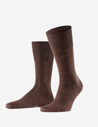 Airport Wool Sock Brown