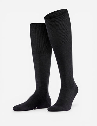 Airport Long Wool Sock Svart