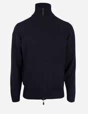 Ballater Cardigan Lammull Navy