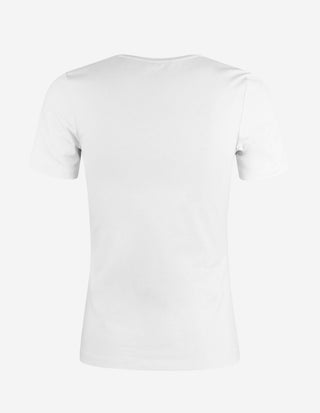 Samina Cotton Jersey T-Shirt Vit
