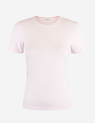 Samina Cotton Jersey T-Shirt Rosa