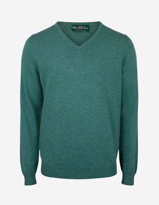 Rothwell Tröja V-ringad Bomull Cashmere