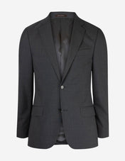 Edmund Suit Jacket Slim Fit Mix & Match Wool Dark Grey