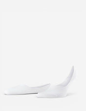 Step Medium Cut Invisible Sock White