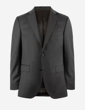 Edson Suit Jacket 110's Wool Mix & Match Dark Grey