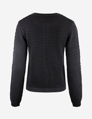 Ane Zip Cardigan Svart