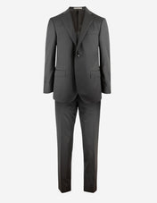 Leader Kostym Ull 120's Svart
