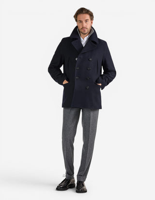 Churchill Peacoat Navy