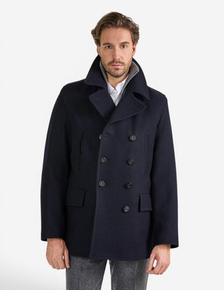 Churchill Peacoat Navy