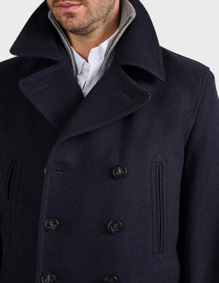 Churchill Peacoat Navy