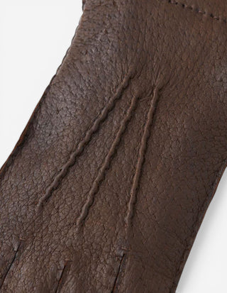 Peccary Handsewn Cashmere Lined Gloves Siena