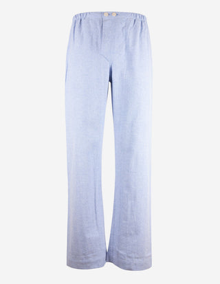 Arran Pyjamas Flanell Ljusblå