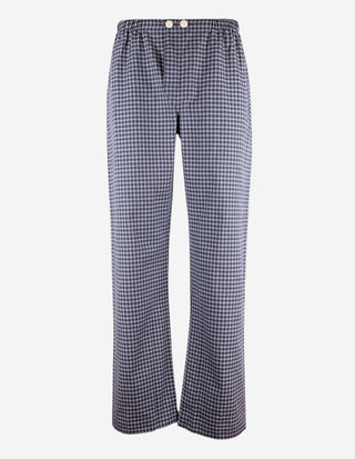 Braemar Pyjamas Flanell Blå/Vit
