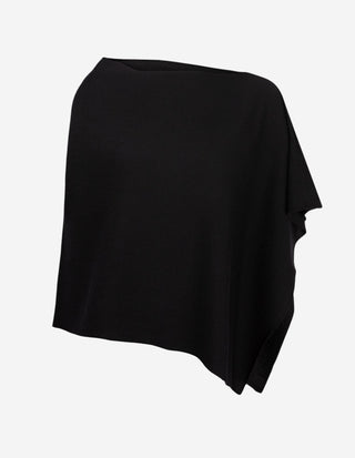 Paris Poncho Svart