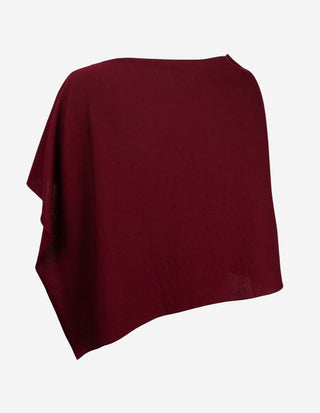 Paris Poncho Vinröd