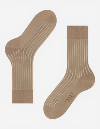 Shadow Strumpa Beige Randig