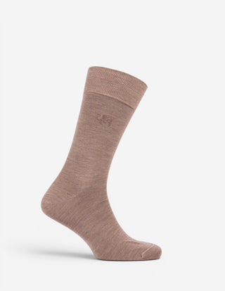 Dressade Strumpor Merinoull Beige