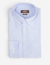 Slim Fit Oxford Skjorta Ljusblå