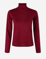 Polotröja Merinoull Burgundy