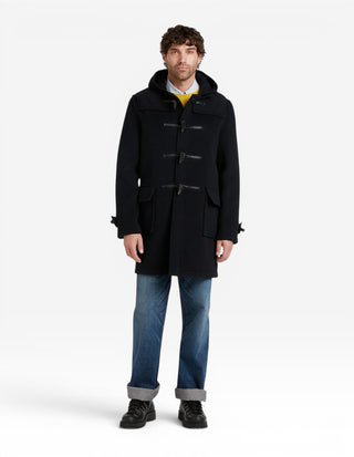 Morris Duffle Coat Navy