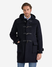 Morris Duffle Coat Navy