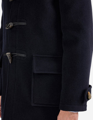 Morris Duffle Coat Navy