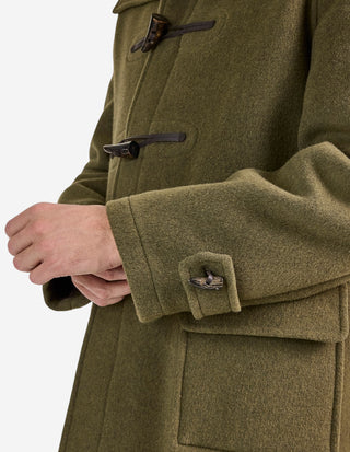 Morris Duffle Coat Grön