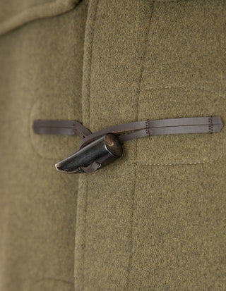 Morris Duffle Coat Grön