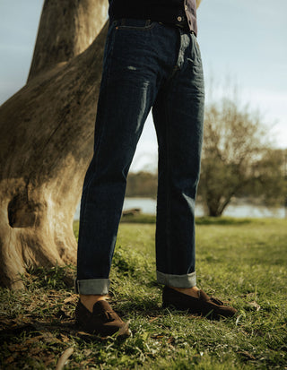 Tassel Loafers Mocka Brun