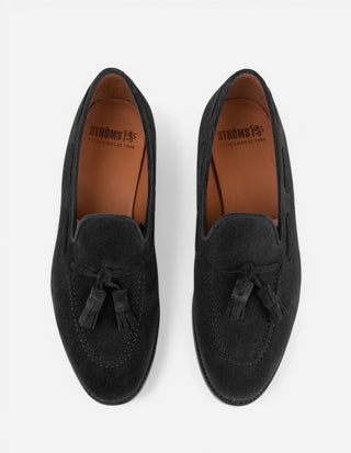 Tassel Loafers Mocka Svart