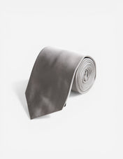 Slips Siden Silvergrå One Size