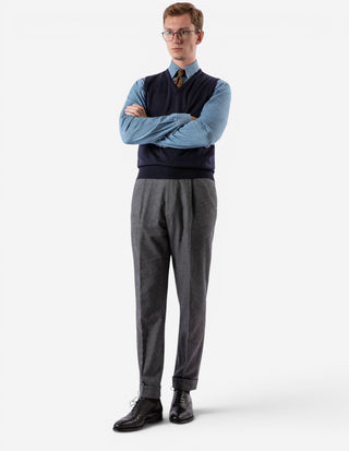 Slipover Merino Navy