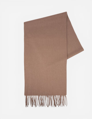 Cashmere Scarf Ljusbrun One Size