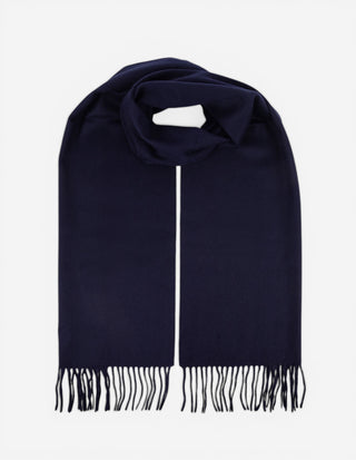 Cashmere Scarf Navy One Size