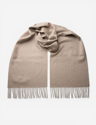 Cashmere Scarf Ljusbeige One Size