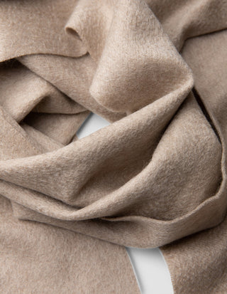 Cashmere Scarf Ljusbeige One Size