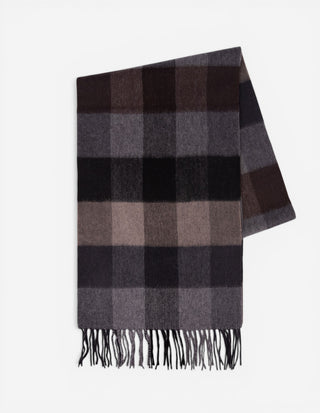 Halsduk Kashmir Beige/Grå