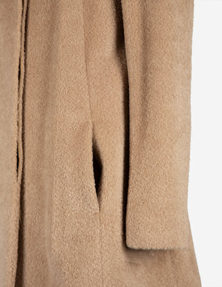 Alpacka A-Linje Kappa Ljusbeige