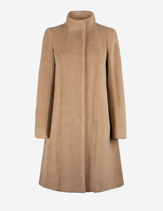 Alpacka A-Linje Kappa Ljusbeige