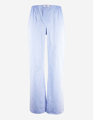 Amalfi Pyjamas Bomull Ljusblå