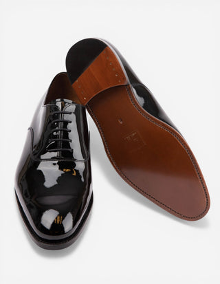 Patent Leather Oxford Shoe Black